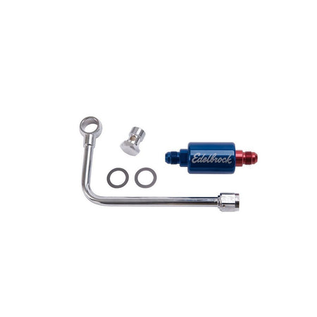 Edelbrock Carburetor Fuel Line - 6 AN Male Inlet