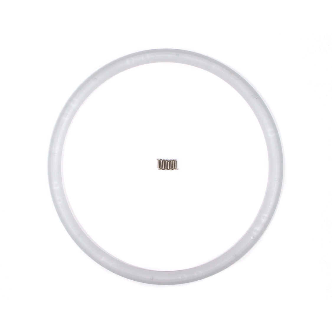 Billet Specialties 15.5 in. Steering Half Wrap Ring - 15.5 in. Diameter - No Leather