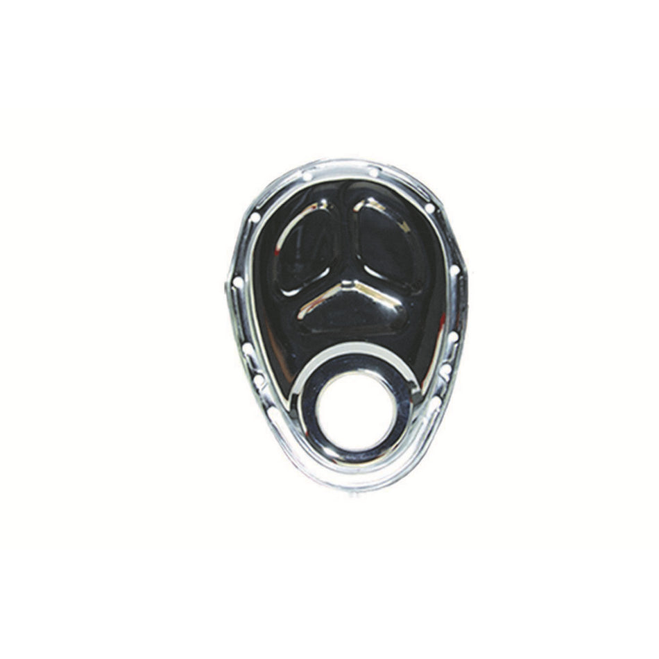 Specialty Products SBC Steel Timing Chain Cover Chrome