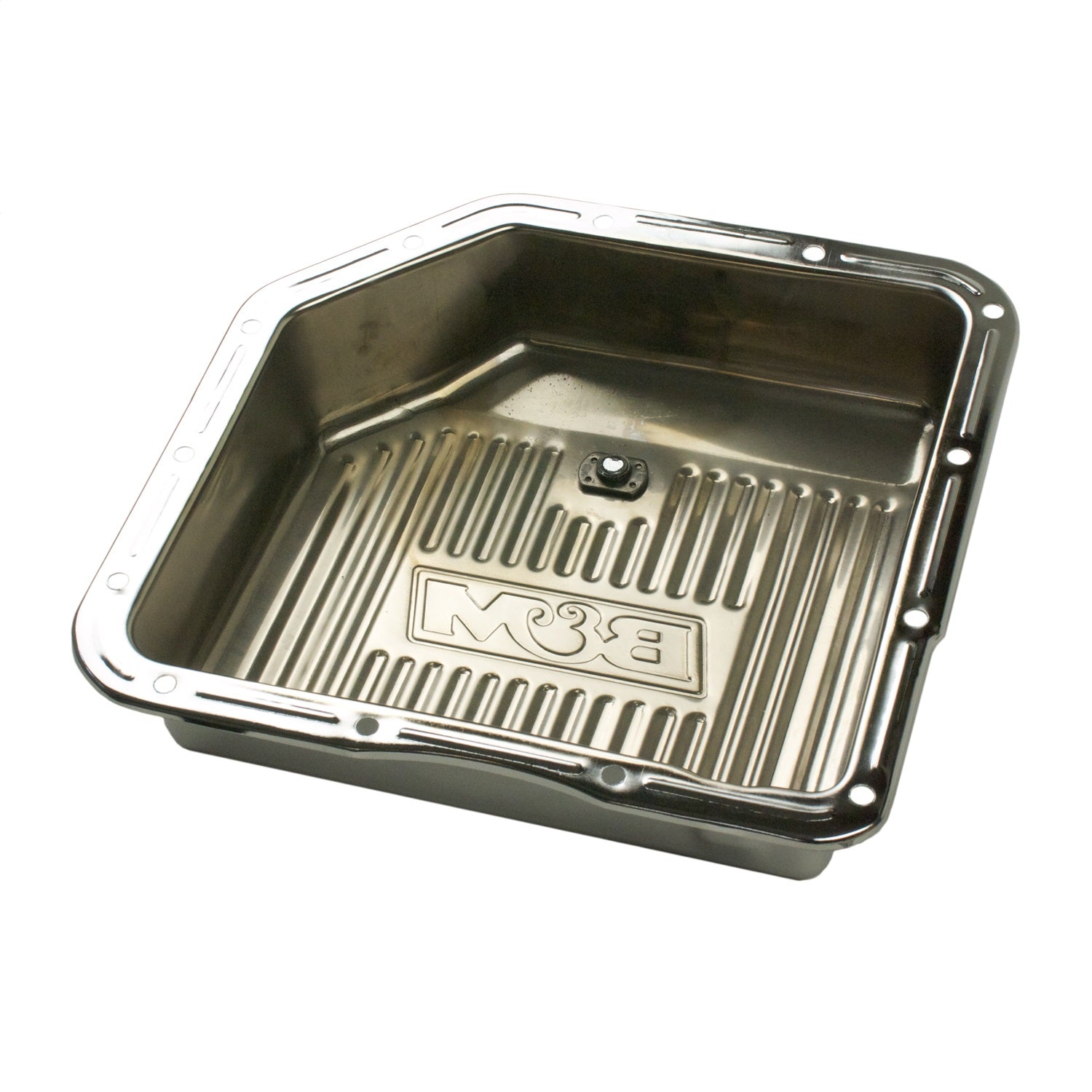 B&M Chrome Deep Transmission Pan For GM TH 350 and TH 250 Transmissions