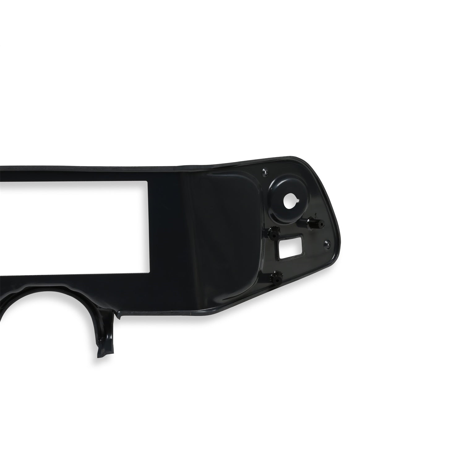 Holley EFI 6.86 in Dash Bezel - Black - GM F-Body 1970-78