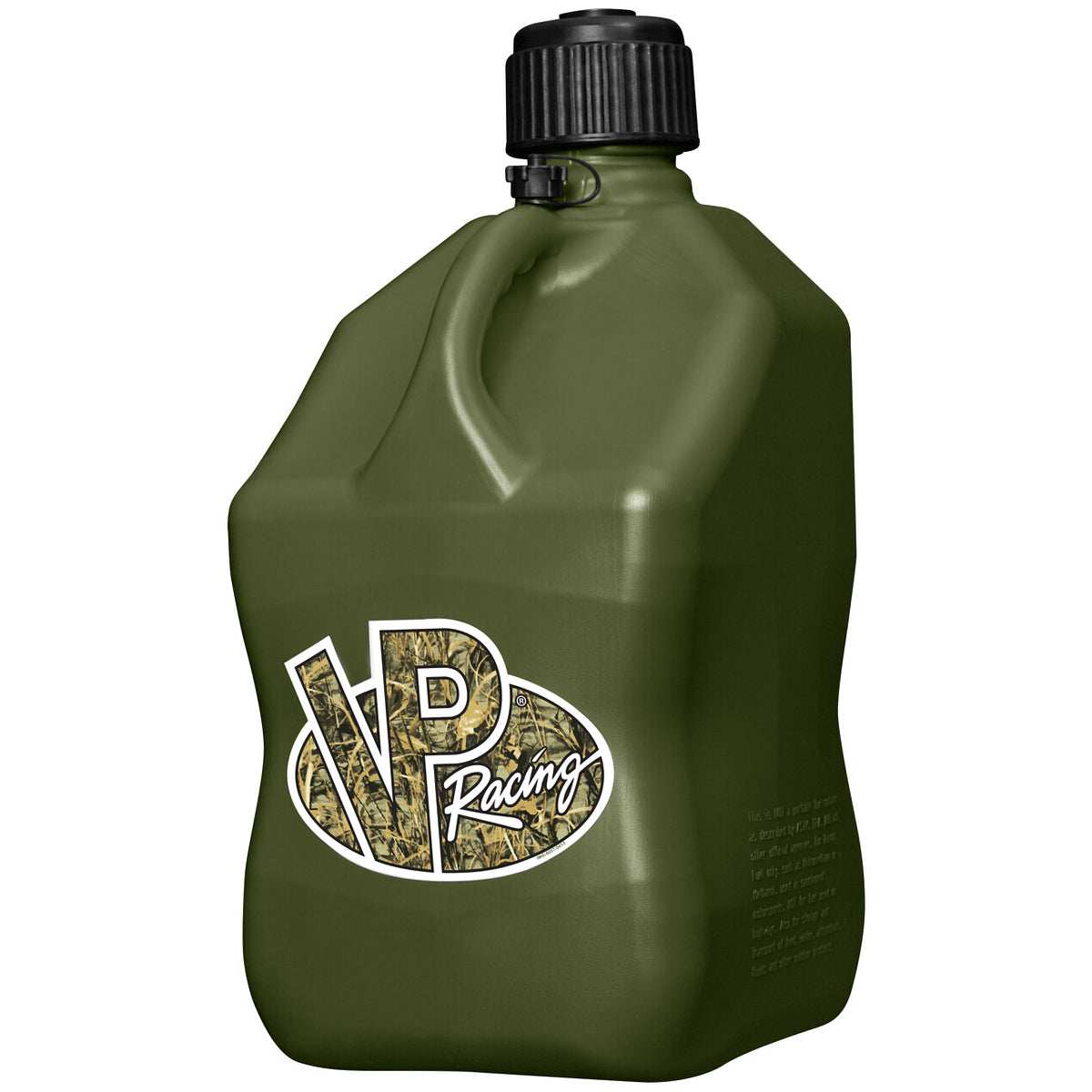 VP Racing Utility Jug - 5.5 Gallon - Square - Camo Green