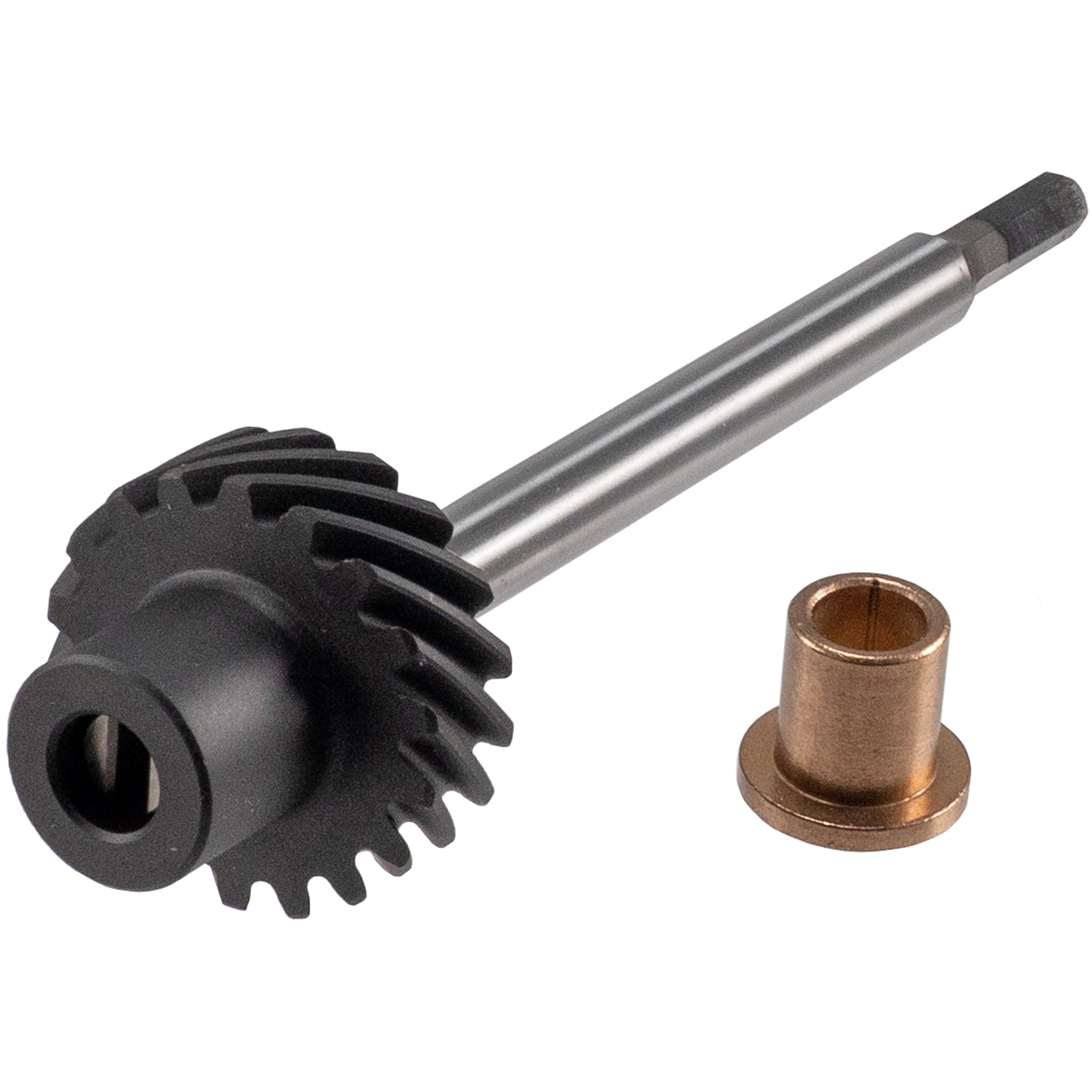 Melling Oil Pump Drive Shaft - Stock Length - Black Oxide - Mopar B / RB-Series / 426 Hemi