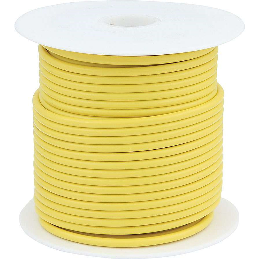 Allstar Performance Primary Wire - Yellow - 100' Spool - 14AWG