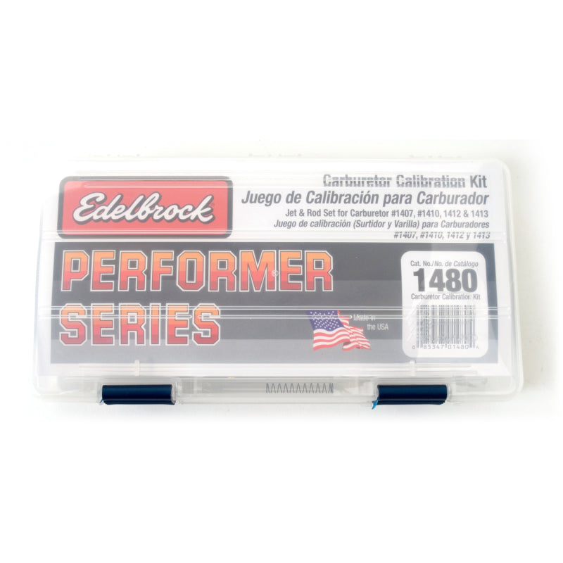 Edelbrock Performer Series Carburetor Calibration Kit - For (1407/1410/1412/1413) Carburetors