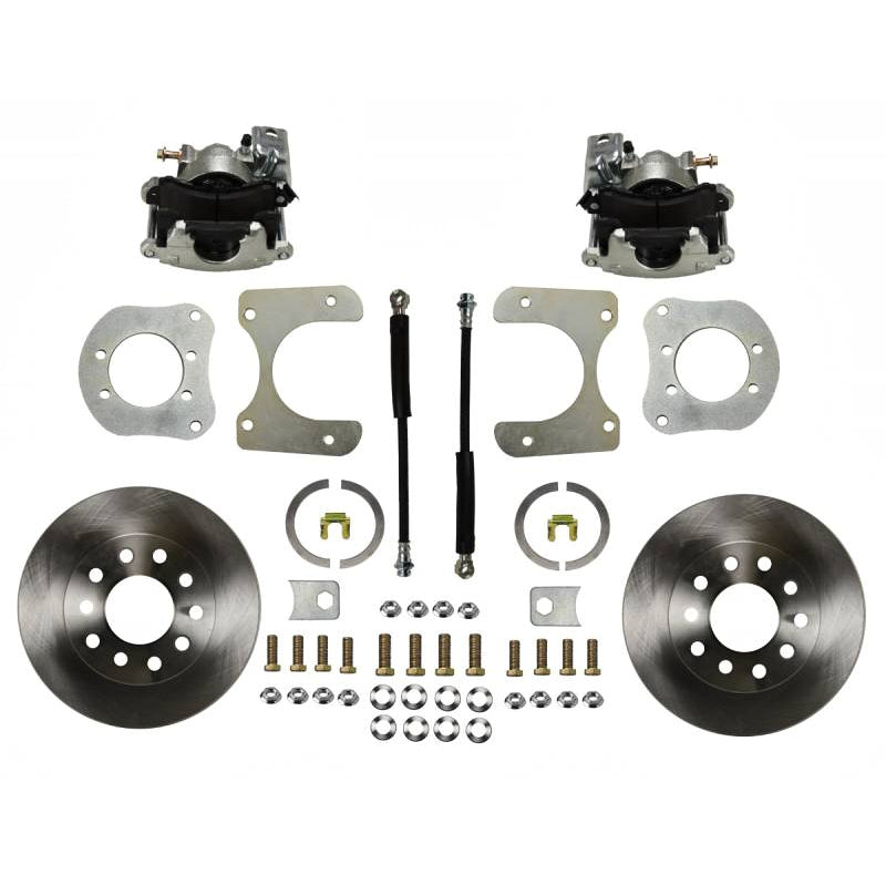 Leed Rear Disc Conversion Brake System - 1 Piston Caliper/11 in Rotors