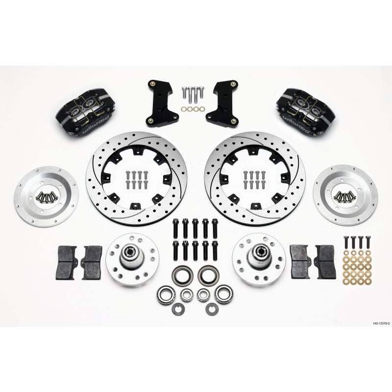 Wilwood Dynapro Dust-Boot Big Brake Front Brake System - 4 Piston Caliper