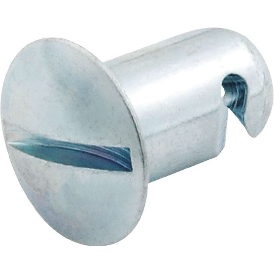 Allstar Performance Aluminum Oval Quick Turn Fastener - .500" Long - (50 Pack)