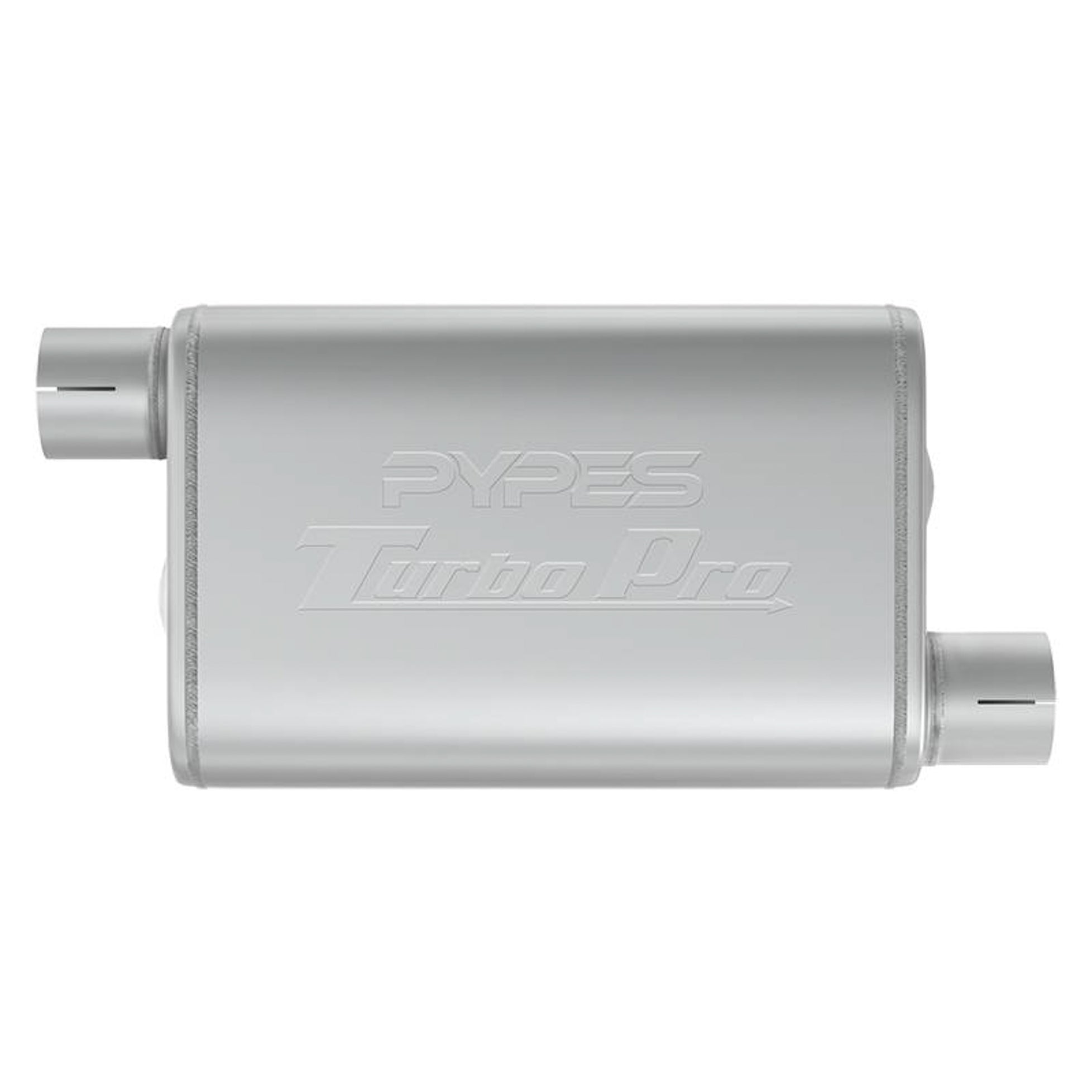 Pypes Performance Exhaust Turbo Pro Muffler - 2-1/2" Offset Inlet