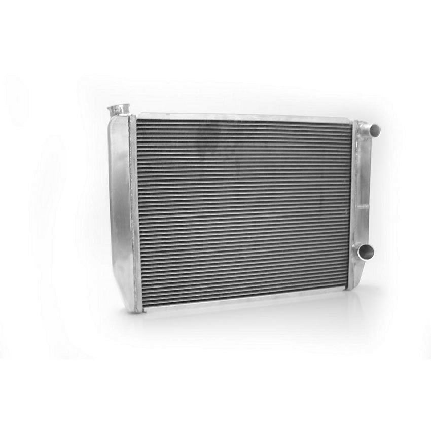 Griffin Thermal Products Universal Fit Radiator - 27.5" W x 19" H x 3" D - Passenger Side Inlet - Passenger Side Outlet - Aluminum