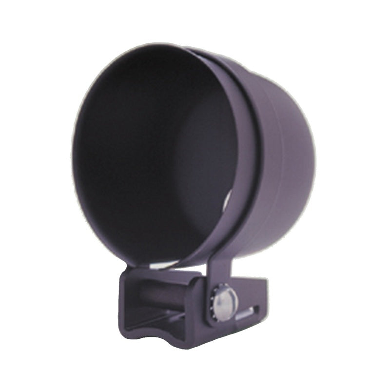 Auto Meter Pedestal Mount Gauge Cup - 2-5/8 in Diameter Gauge - Black Powder Coat - Mechanical Gauges