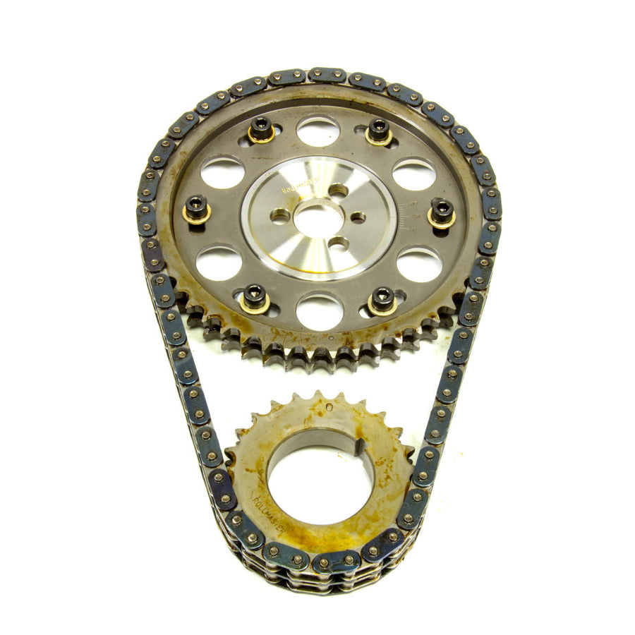 Rollmaster-Romac BBC Billet Roller Adj. Timing Set w/Torr. Brg