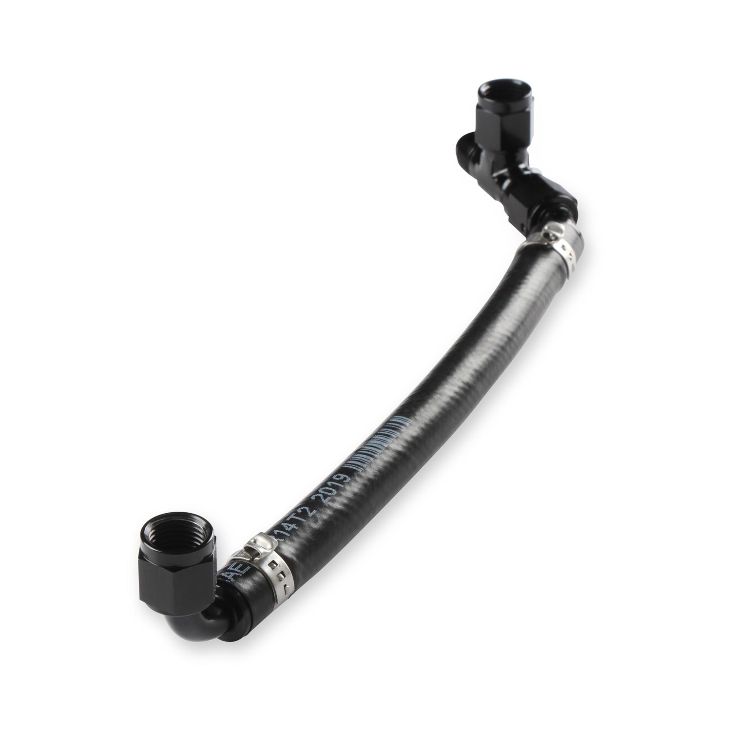 Holley EFI Stealth Fuel Line - 6 AN Braided Stainless - Vapor Guard