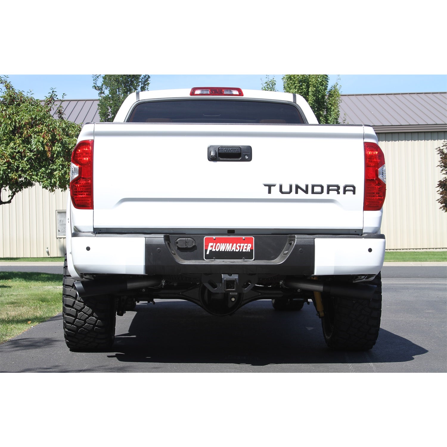 Flowmaster Outlaw Exhaust System Cat Back 2-1/2" Tailpipe 4" Tips - Stainless