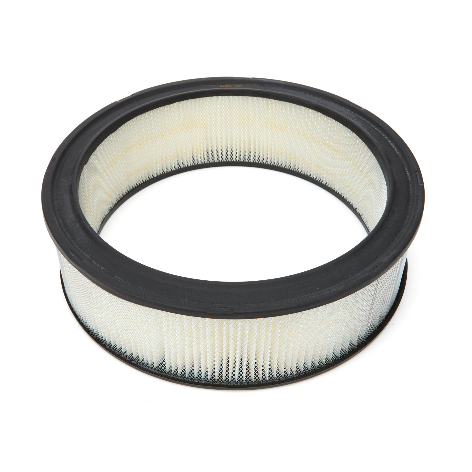 Wix Air Filter Element - 12 in Diameter - 3.489 in Tall - White - Various GM Applications 1968-97