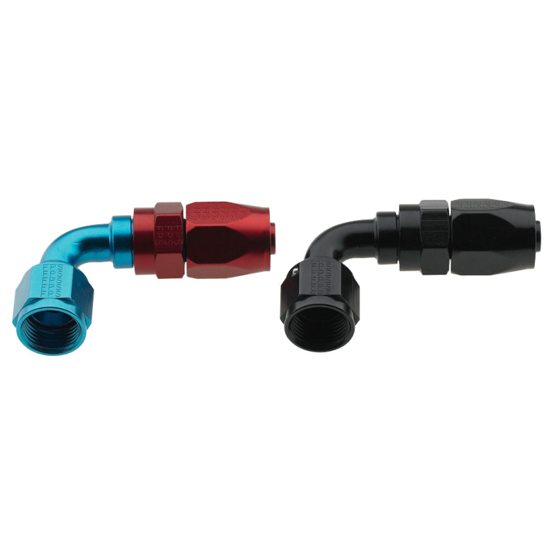 Fragola Series 2000 Pro-Flow 90 Hose End - Black -04 AN