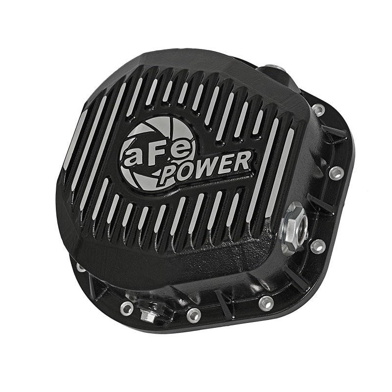 aFe Power Pro Series Differential Cover - Aluminum - Black Powder Coat - Ford 12-Bolt
