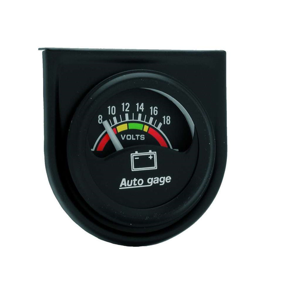 Auto Gage Electric Voltmeter Gauge - 1-1/2"