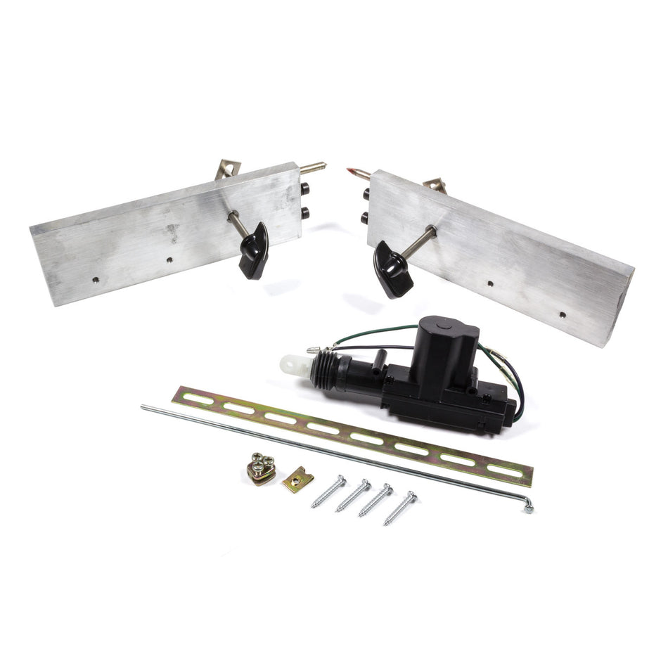 AutoLoc Deadloc Power Door Lock Kit Power Lock Actuator/Linkage Included Aluminum/Steel - Natural