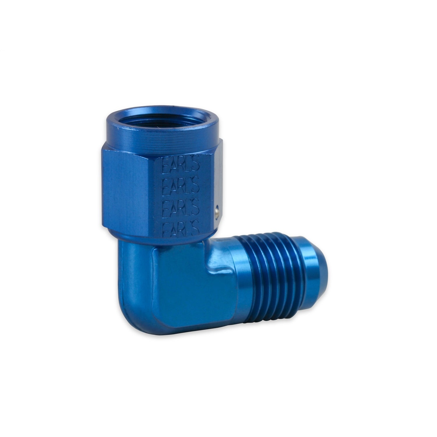 Earl's 90 Female AN Swivel to Male AN Adapter -06 AN