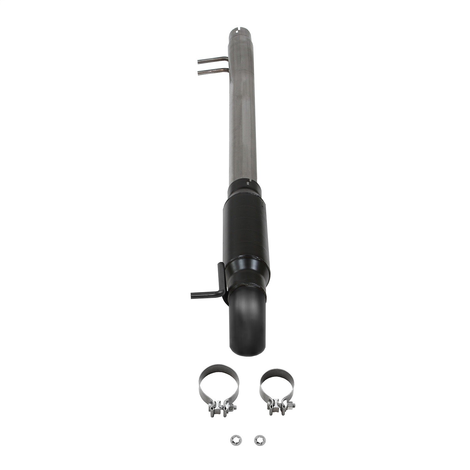 Flowmaster Outlaw Cat-Back Exhaust System - 3 in Diameter - 3 in Black Tip - Jeep Wrangler 2007-18