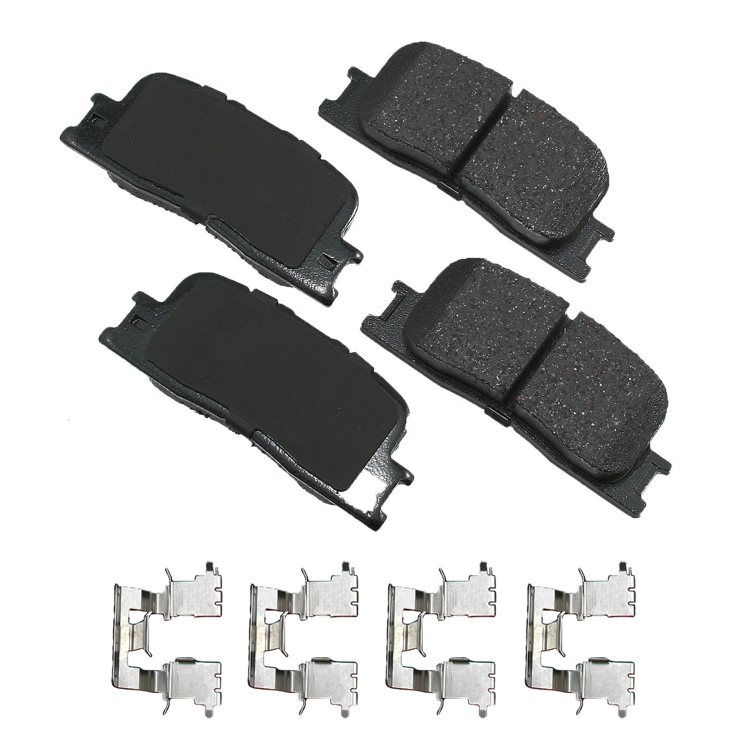 Akebono Brakes ProACT Rear Brake Pads - Lexus ES 2002-06/Toyota Camry 2002-06 (Set of 4)