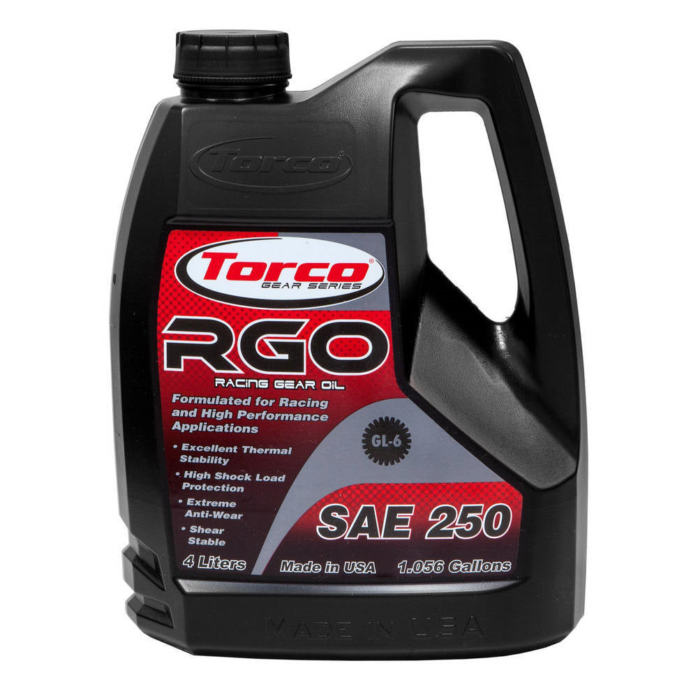 Torco RGO Racing Gear Oil 250- 4x4-Liter