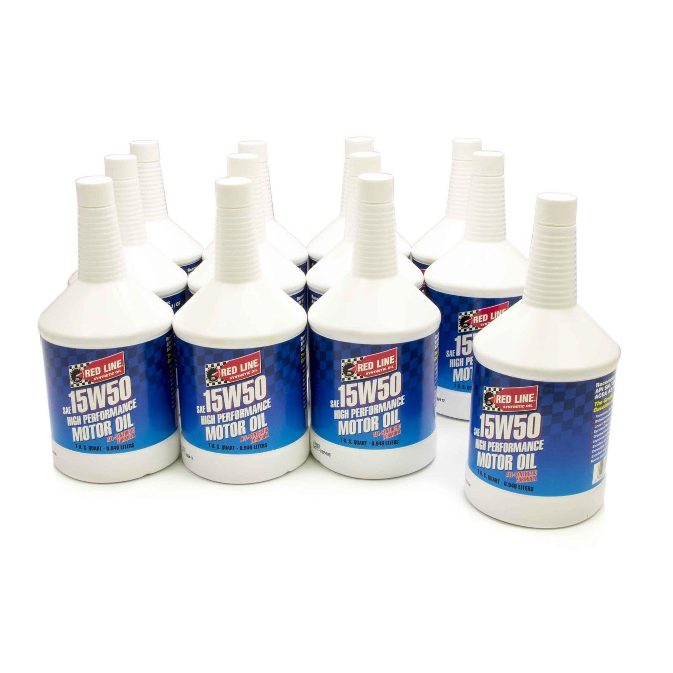 Red Line 15W50 Motor Oil - Case of 12-1 Quart