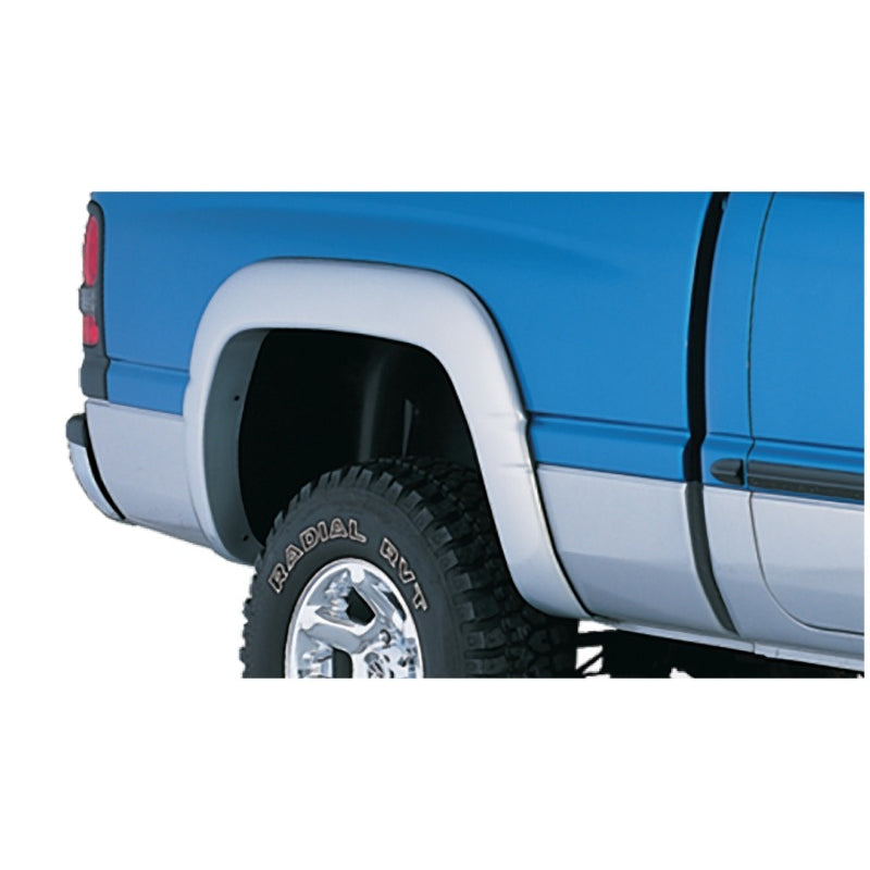 Bushwacker OE Style Front / Rear Fender Flare - 1.75 in Wide - Black - Dodge Ram Fullsize Truck 1994-2001