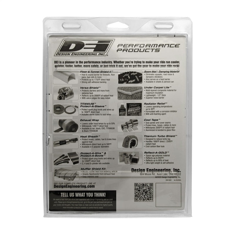 DEI Reflect-A-Cool - 12 x 24" Sheet - Silver