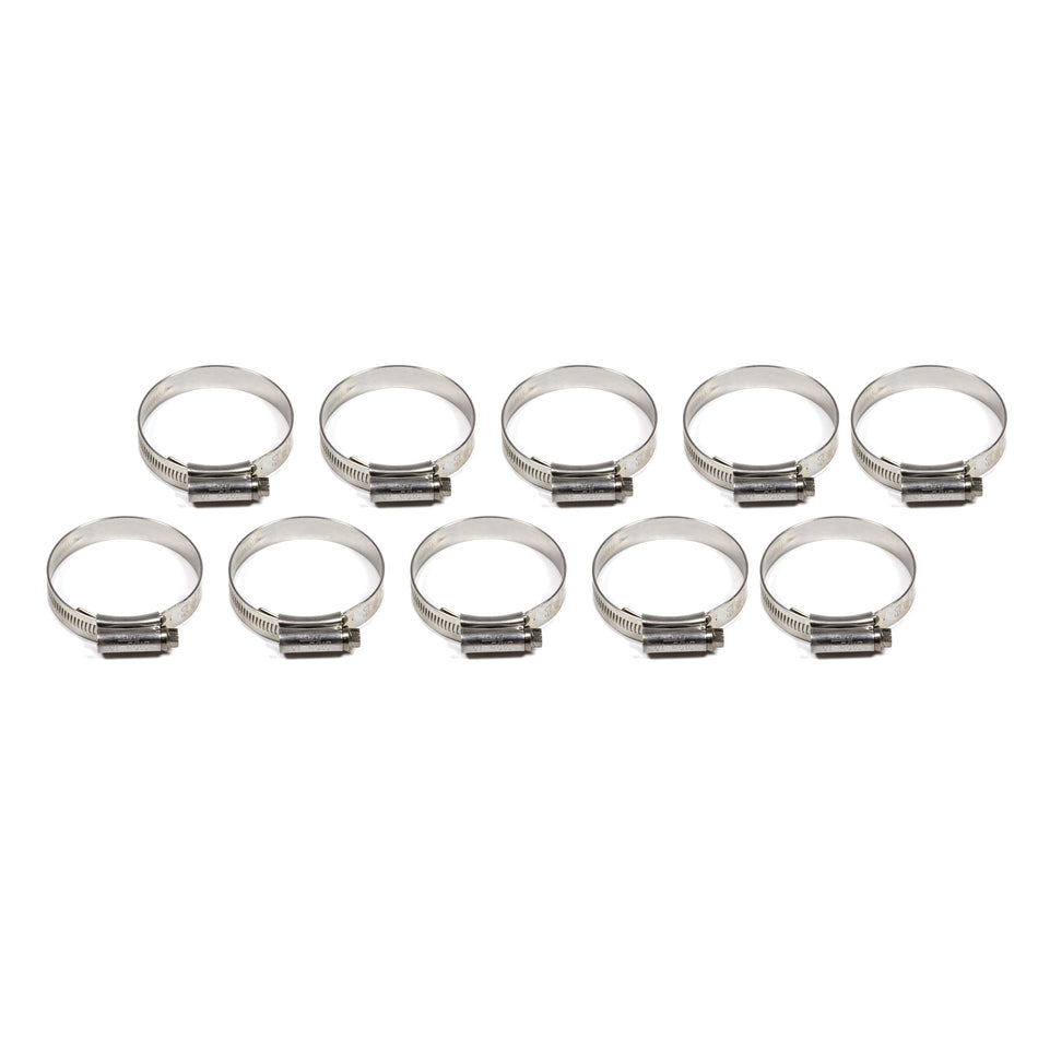 Samco Sport Stainless Worm Gear Hose Clamp - 35-50 mm (10 Pack)