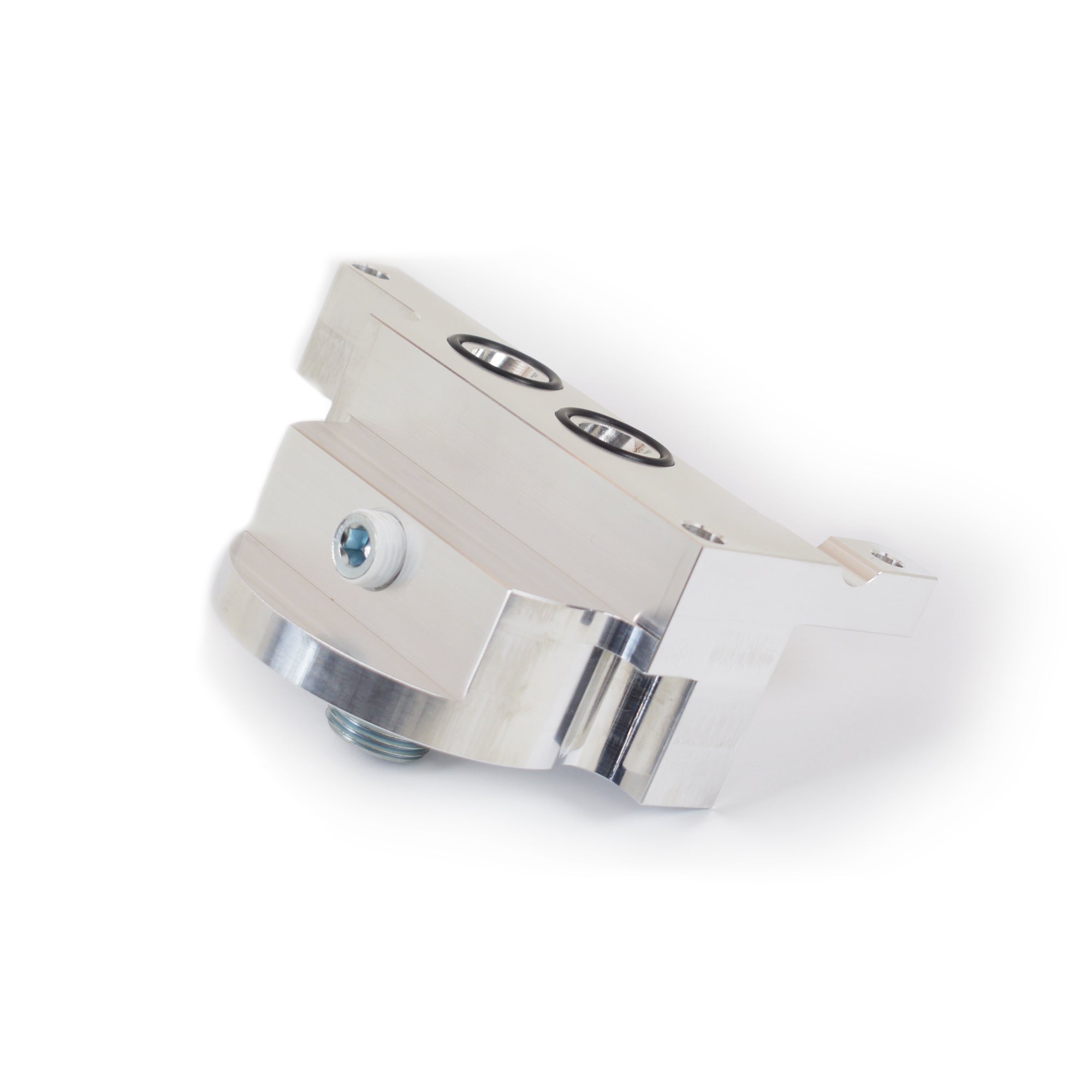 Canton Billet Aluminum Remote Oil Filter Mount - Accepts Chevy LS1 Spin-On Filters