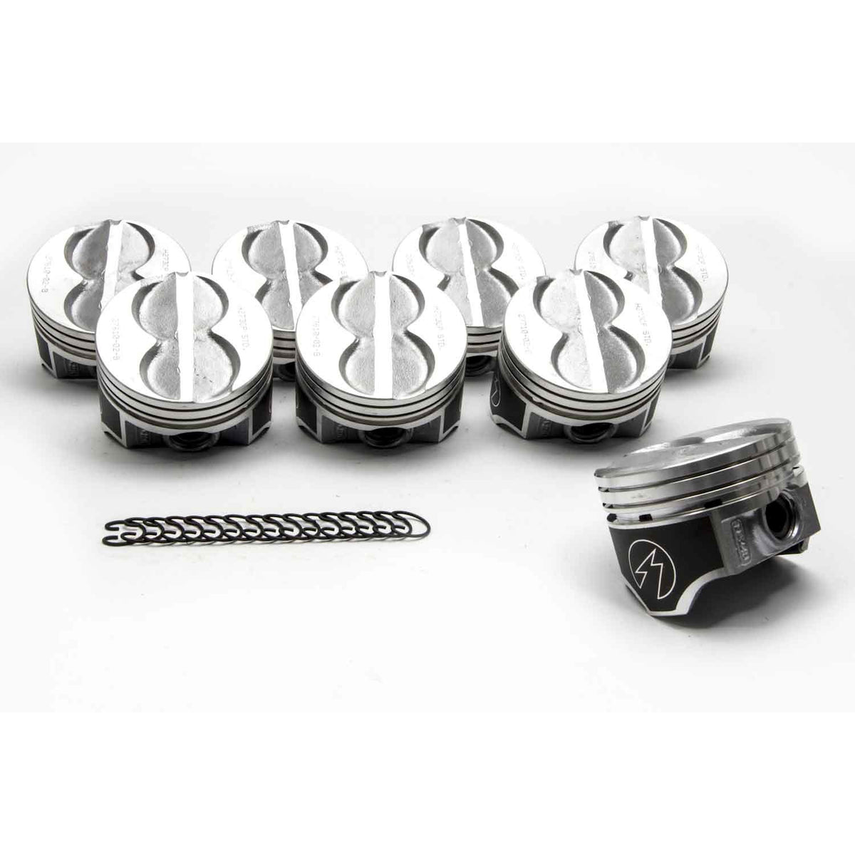 Speed Pro Hypereutectic Piston 4.040" Bore 5/64 x 5/64 x 3/16" Ring Grooves Minus 8.0 cc - Coated Skirt