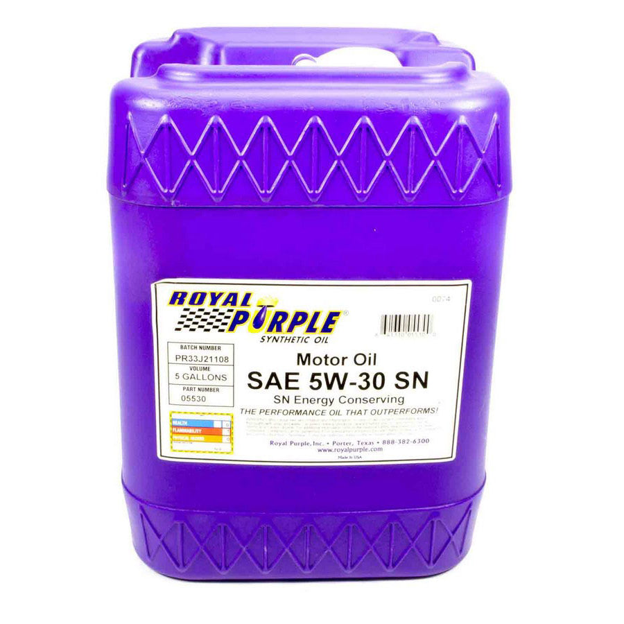 Royal Purple High Performance Motor Oil - SAE 5W30 - 5 Gallon Pail