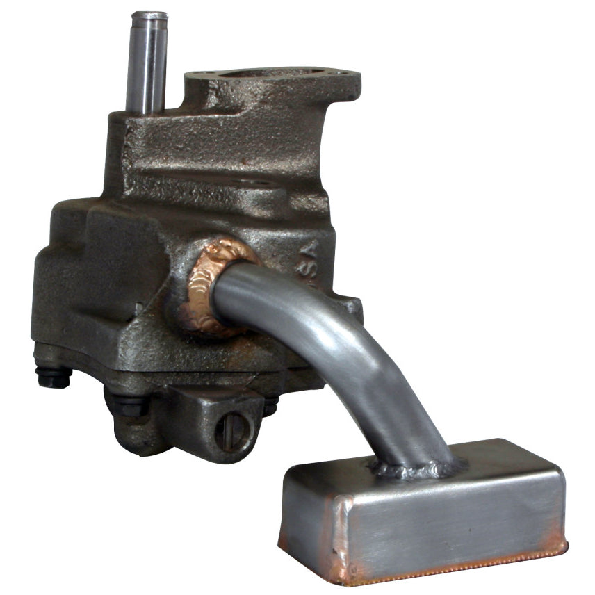 Moroso High Volume Wet Sump Oil Pump - Standard Pressure - Welded Pickup - 7-3/4 in Deep Pan - Big Block Chevy