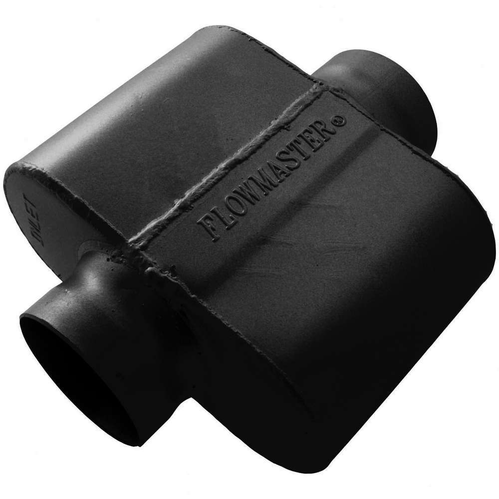Flowmaster 10 Series Delta Force ASA Spec Muffler - 3.5" Center Inlet, 3.5" Center Outlet