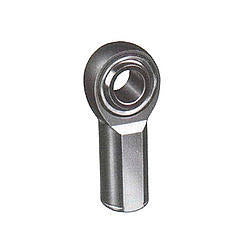 Aurora MW Series Precision Steel Rod End - 7/16" Female LH x 7/16" Hole