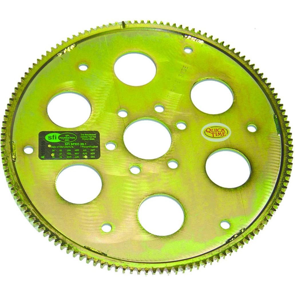 Quick Time High Performance Flexplate 130 Tooth SFI 29.1 Steel - Zinc Oxide