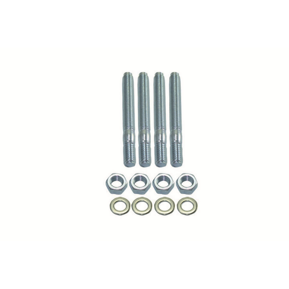 Specialty Products Carburetor Stud - 5/16-18 and 5/16-24 in Thread - 2-1/2 in Long (Set of 4)