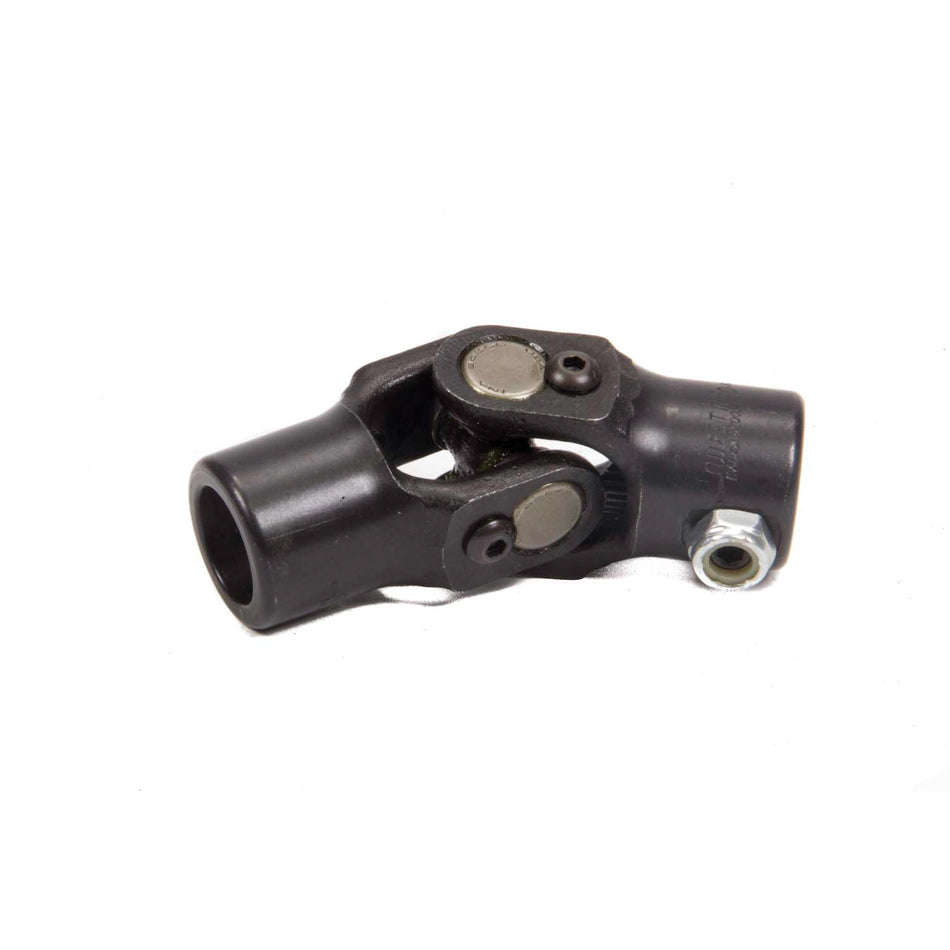 Sweet Steering Universal Joint - Single Joint - 3/4 in Smooth Bore to 5/8 in 36 Spline - Black Paint 401-50607