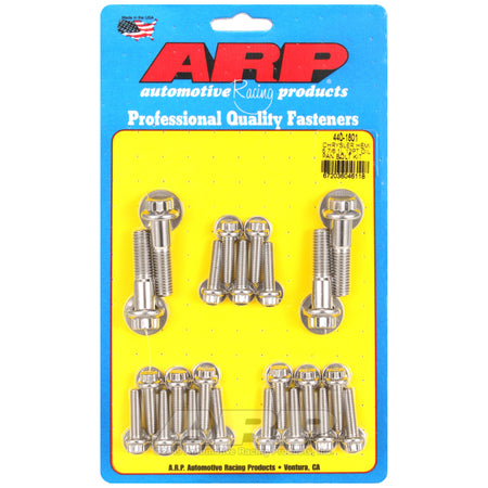 ARP 12 Point Head Oil Pan Bolt Kit Stainless Polished Mopar Modular Hemi - Kit