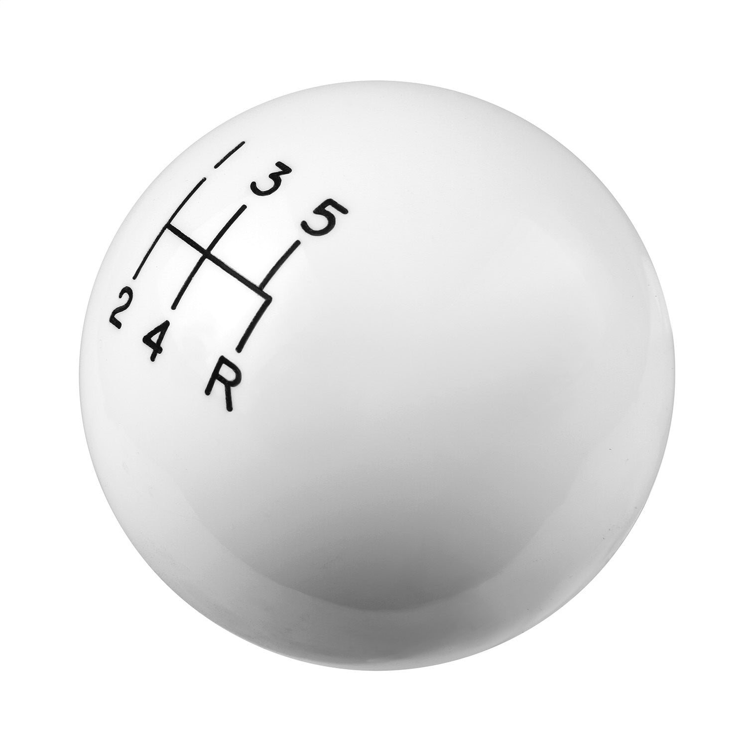 Hurst Classic 5 Speed Shift Knob - White