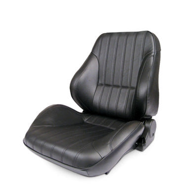 Scat Rally Low Back Seat - LH - Black Vinyl