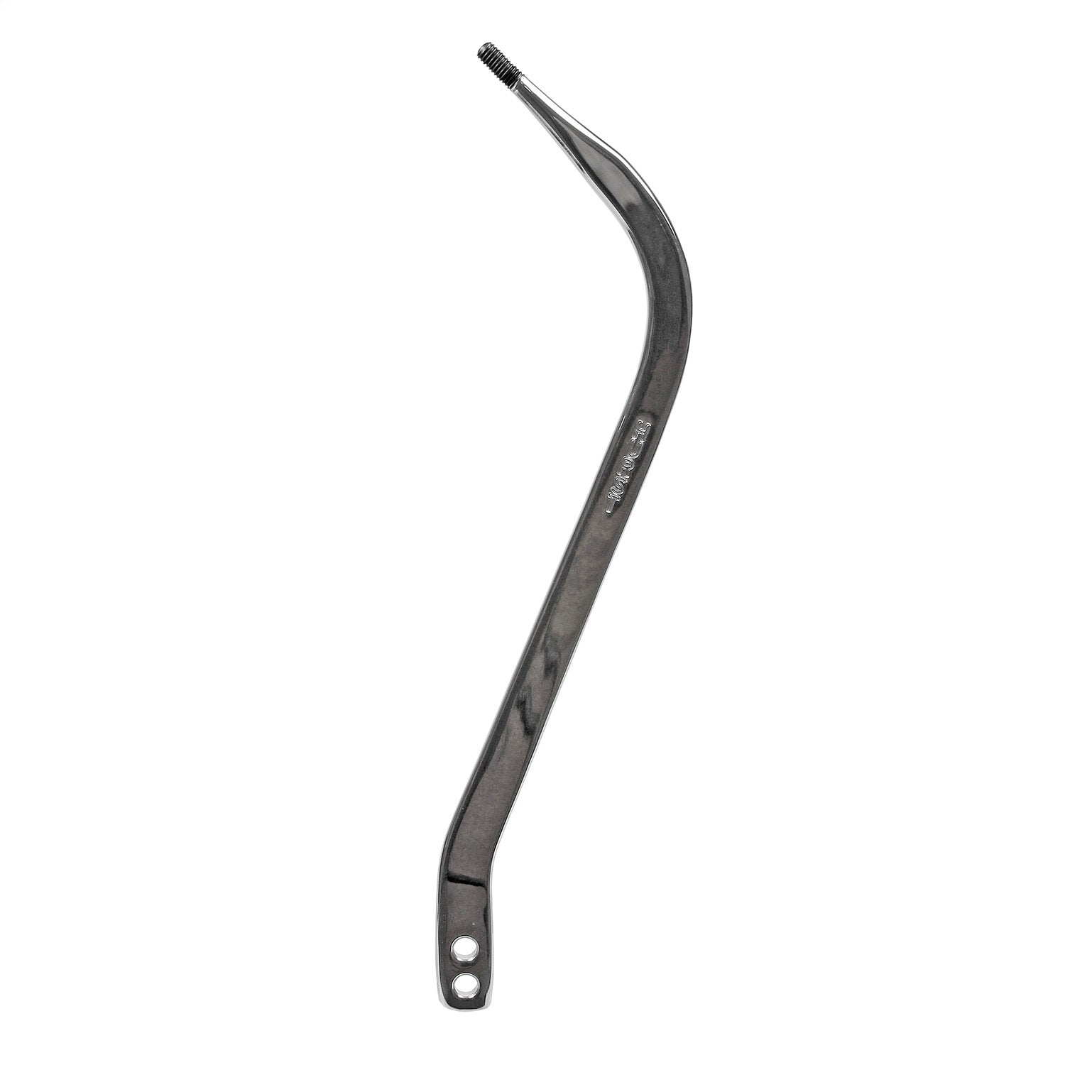 Hurst Competition Plus Double Bend Shifter Stick - 16.5 in - 3/8-16 in Thread - Chrome - Hurst Manual Shifters