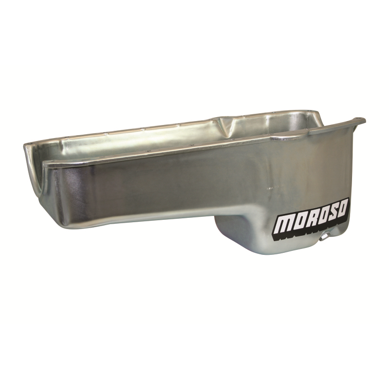 Moroso SB Chevy Oil Pan - Passenger Dipstick