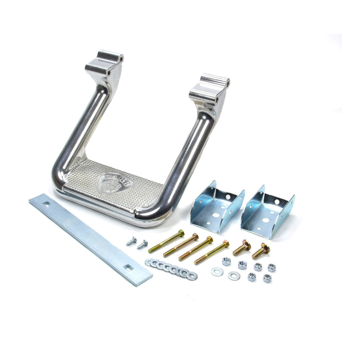 Carr Hoop II Step Bars - Polished Aluminum - Ford Fullsize Truck 1981-98 102522-1