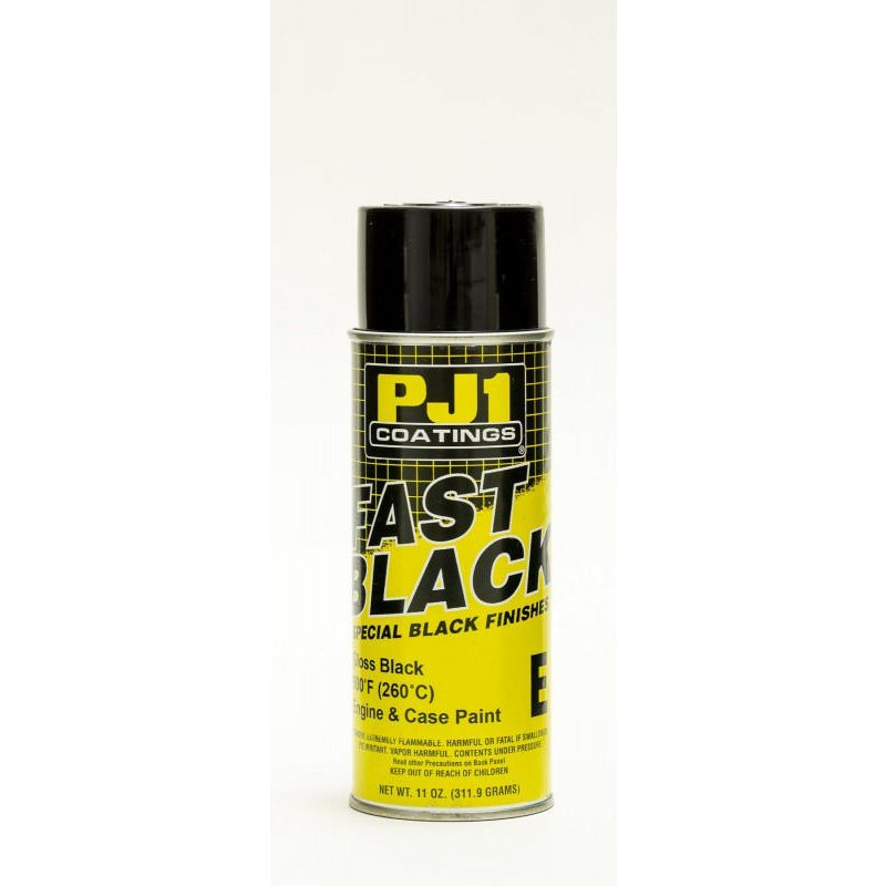 PJ1 Products Fast Black Paint Engine High Temp Enamel - Gloss Black