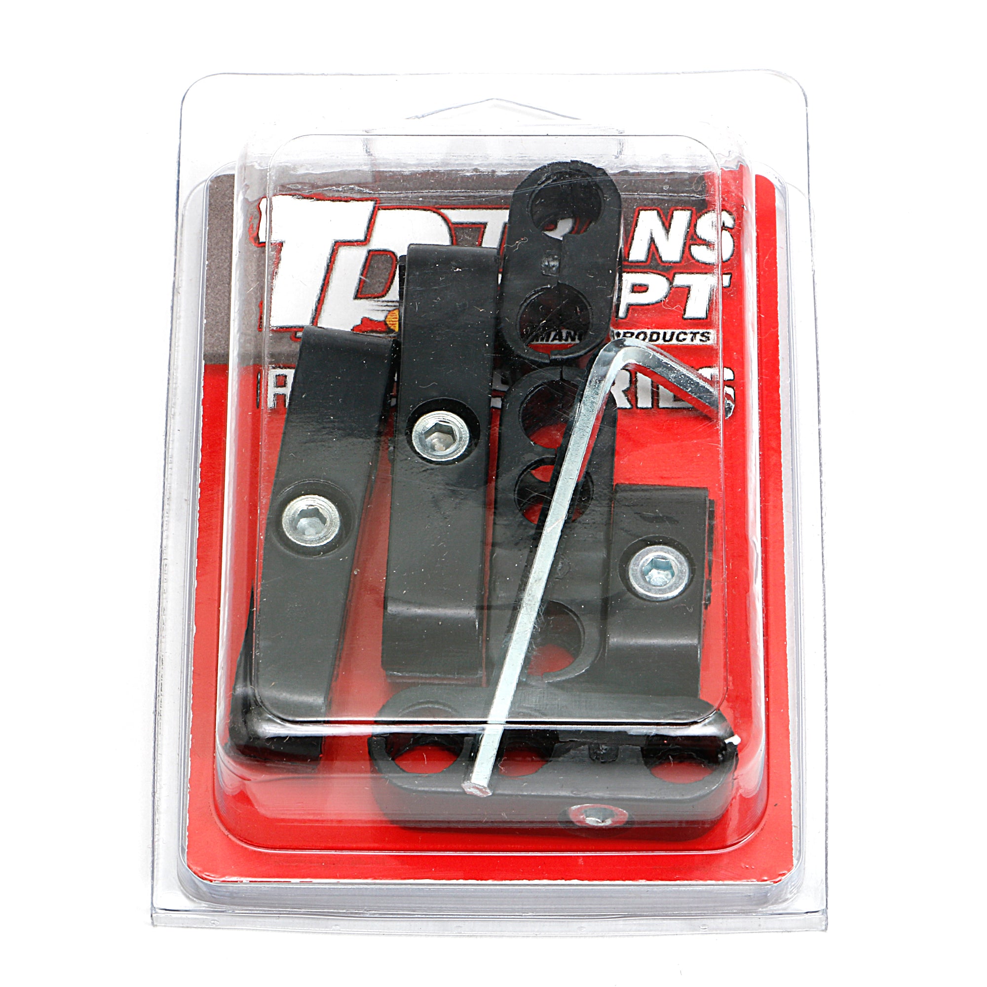 Trans-Dapt Pro Style Spark Plug Wire Loom - 7-8.5 mm - Clamp Style - Nylon - Black