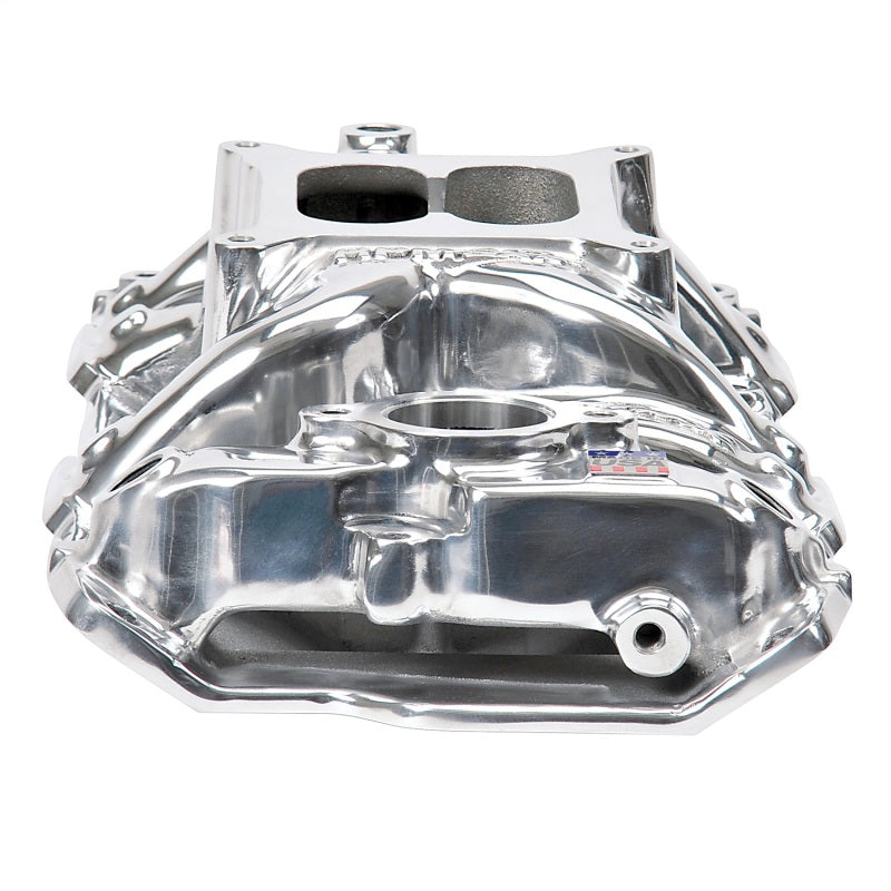 Edelbrock Performer RPM Air-Gap Intake Manifold - SB Chevy - Polished - (Non-EGR)