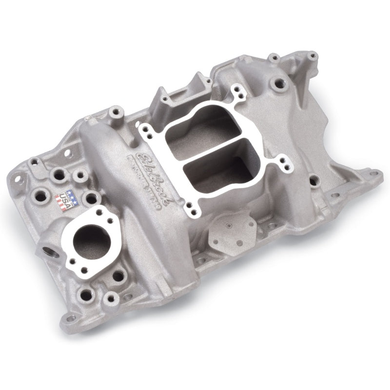 Edelbrock Performer 318/360 Intake Manifold - Cast Finish